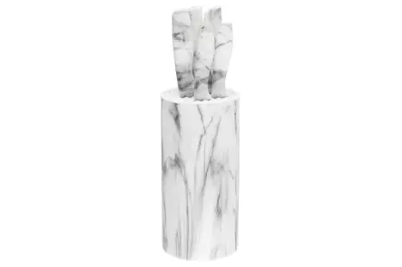 Knivset 6 delar med marmormönster - Knivar och saxar - 6410416078540 - 1