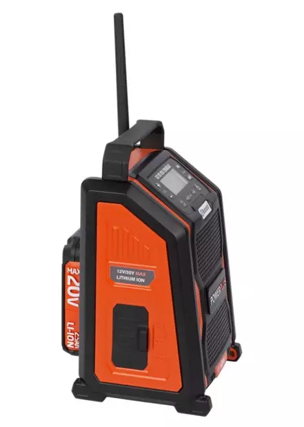 Radio 20V-220V Dual Powerplus - Batteriverktyg - 5400338081170 - 2