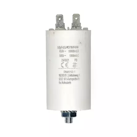 Capacitor CBB60 18UF 450Vac Faston 10 pcs - Reservdelar - 5412810477210 - 10