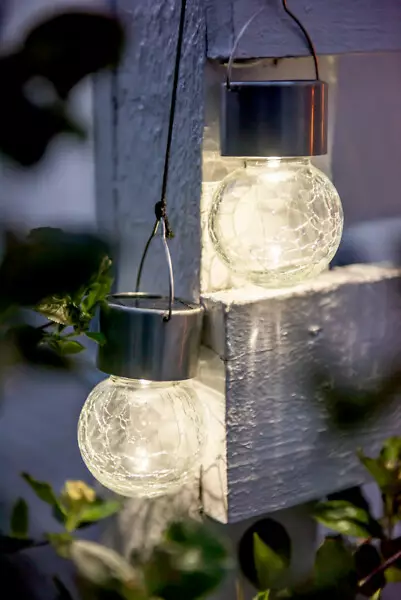 Solar riippulyhty Dani 4 kpl - Solcellslampor - 6435200304650 - 2