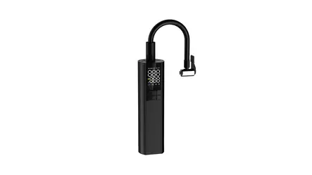 Däckpåfyllare för bil 12V - Kompakt minikompressor med LED-display - Däcktrycksmätare och pumpar - 6438140820020 - 1