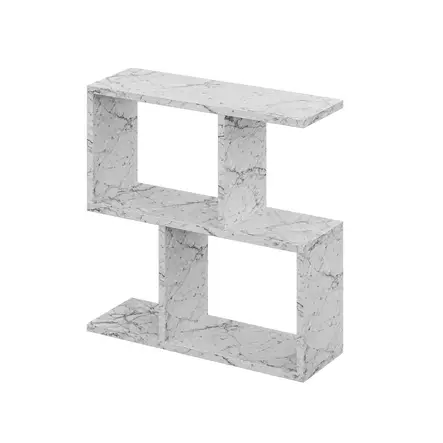 Soffbord Hanah Home Homemania Carrara Marmormönster Spånskiva 60x60x20 cm - Soffbord - 8684283438860 - 1