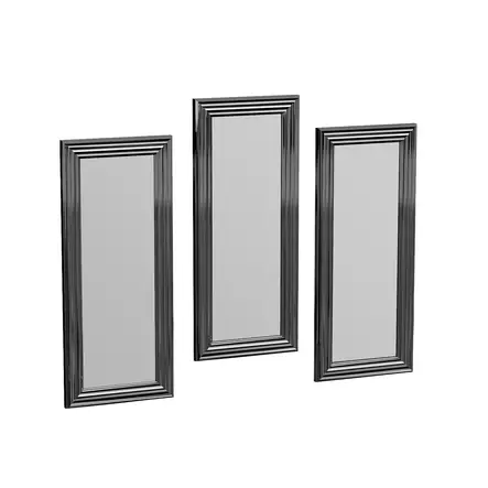 Spegelset Hanah Home Lavia Silver MDF 30x70x3 cm - Speglar - 8683743822850 - 1