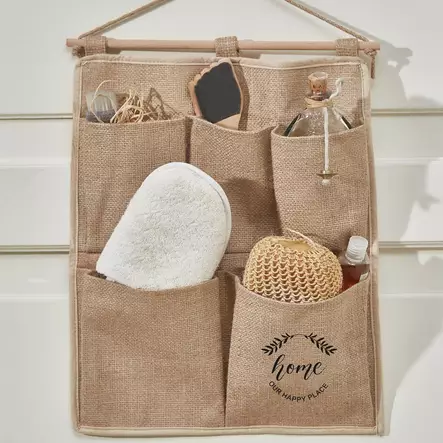 Organisatör Aberto Design YLC407 Ljusbrun Jute 35x45 cm - Förvaringslådor och korgar - 8684282555070 - 2
