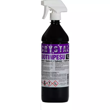 Liuotinpesu 1 l Sumute Crystal - Bilschampo - 6419715411010 - 1