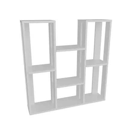 Förvaringsskåp Hanah Home Nevada Vit Spånskiva 89,6x93,2x21,9 cm - Vägghyllor - 8681875670790 - 1