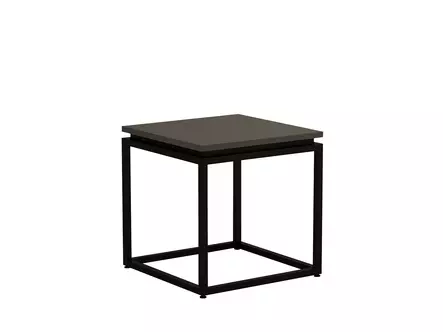 Soffbord Hanah Home Leylak Svart Spånskiva Metall 45x45,5x45 cm - Soffbord - 8682870763760 - 1