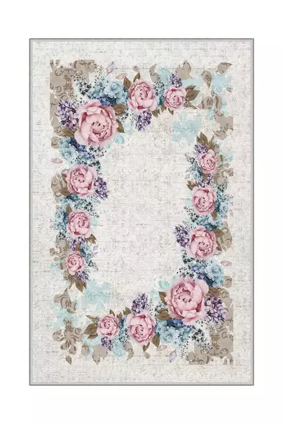 Gångmatta Conceptum Hmnt663 Flerfärgad Polyester 80x150 cm - Små mattor och gångmattor - 8682870578050 - 1