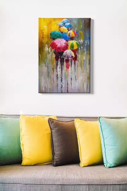 Canvastavla Wallity Flerfärgad Canvas 50x70 cm - Tavlor och ramar - 8681875610260 - 2