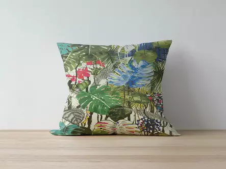 Kuddfodral Aberto Design A1062 Flerfärgad Polybomull 43x43 cm - Prydnadskuddar - 8682870194410 - 1