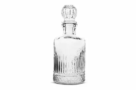 Flaska, transparent, 11 x 11 x 25 cm, tålig, BPA-fri - Serveringsfat - 8684283561490 - 1