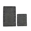 Badrumsmatta Set Mijölnir Grå 100% Bomull Halkfri Maskintvättbar 50x60 cm & 60x100 cm - Badrumsmattor och våtrumsmattor - 8684282223900 - 1