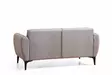 2-sits soffa Atelier del Sofa Belissimo Grå Polyester 160x95x67 cm - Soffor - 8683342950510 - 6