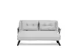 2-sits bäddsoffa Atelier del Sofa Sando Grå Teddytyg 175x133x81 cm - Bäddsoffor - 8684282296850 - 10