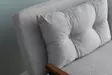 2-sits bäddsoffa Atelier del Sofa Sando Grå Teddytyg 175x133x81 cm - Bäddsoffor - 8684282296850 - 6