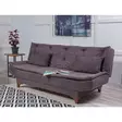 3-sits bäddsoffa Atelier del Sofa Kelebek Antracit Tyg 190x85x90 cm - Bäddsoffor - 8681875598100 - 2