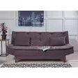 3-sits bäddsoffa Atelier del Sofa Kelebek Antracit Tyg 190x85x90 cm - Bäddsoffor - 8681875598100 - 3