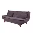 3-sits bäddsoffa Atelier del Sofa Kelebek Antracit Tyg 190x85x90 cm - Bäddsoffor - 8681875598100 - 1