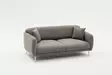 3-sits bäddsoffa Atelier del Sofa Simena Grå Polyester 210x95x80 cm - Bäddsoffor - 8683743317660 - 8