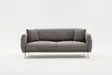 3-sits bäddsoffa Atelier del Sofa Simena Grå Polyester 210x95x80 cm - Bäddsoffor - 8683743317660 - 9