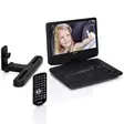 9 tums bärbar DVD ny design med fäste Svart - TV-apparater och mediaspelare - 8711902039440 - 75