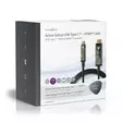 Aktiv optisk (AOC) USB kabel | USB-C Hane | HDMI Kontakt | 18 Gbps | 30.0 m | Rund | PVC | Svart | Presentbox - Dator och nätverk - 5412810318100 - 69