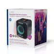 Bluetooth® Party Speaker | Batteri 1 driftstid standardanvändning: 300 min | 150 W | Handtag | Festljus | Synkroniseringsbar | Equalizer | Orange / Svart - Bluetooth-högtalare - 5412810450640 - 67