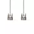 CAT5e nätverkskabel | SF/UTP | RJ45 hane | RJ45 hane | 3.00 m | Rund | PVC | Grå | Kuvert - Dator och nätverk - 5412810275830 - 10