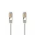 CAT5e nätverkskabel | SF/UTP | RJ45 hane | RJ45 hane | 3.00 m | Rund | PVC | Grå | Kuvert - Dator och nätverk - 5412810275830 - 1
