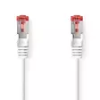 CAT6 Nätverkskabel | RJ45 hane | RJ45 hane | S/FTP | 0.50 m | Inomhus | Rund | LSZH | Vit | Låda - Dator och nätverk - 5412810423910 - 1