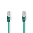 CAT6 Nätverkskabel | RJ45 hane | RJ45 hane | S/FTP | 1.00 m | Rund | LSZH | Grön | Kuvert - Dator och nätverk - 5412810277490 - 1