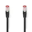 CAT6 Nätverkskabel | RJ45 hane | RJ45 hane | S/FTP | 1.50 m | Rund | LSZH | Svart | Label - Dator och nätverk - 5412810423200 - 1