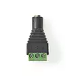 CCTV Strömanslutning | 3-vägs Terminalblock | 3.5mm utgång Hona | Hona | Grön / Svart - Nyckelfinnare - 5412810309610 - 30