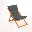 Trädgårdsbord Och Stolar Hanah Home My005 Grå Massivt Trä 40x40x40 cm - Trädgårdsmöbelgrupper - 8683742129240 - 2