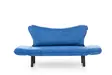 2-sits bäddsoffa Atelier del Sofa Chatto Blå Bomullspolyester 150x70x75 cm - Bäddsoffor - 8681875833140 - 5