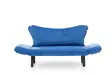 2-sits bäddsoffa Atelier del Sofa Chatto Blå Bomullspolyester 150x70x75 cm - Bäddsoffor - 8681875833140 - 6