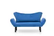 2-sits bäddsoffa Atelier del Sofa Chatto Blå Bomullspolyester 150x70x75 cm - Bäddsoffor - 8681875833140 - 9