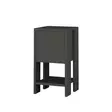 Sängbord Hanah Home Ema Antracit Spånskiva 30x55x30 cm - Nattduksbord - 8681875205510 - 3