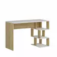 Skrivbord Hanah Home Dardanos Vit Ek Spånskiva 110x73,8x50 cm - Skrivbord - 8683342399920 - 4