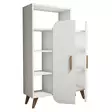 Bokhylla Hanah Home White Vit Spånskiva 90x132x32 cm - Bokhyllor - 8681875184020 - 4
