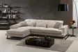 Hörnsoffa Atelier del Sofa Frido Ecru Polyester 304x190x92 cm - Soffor - 8682870193550 - 4