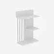 Vägghylla Hanah Home Kinik Vit Spånskiva 40x60x19 cm - Vägghyllor - 8682870956100 - 2