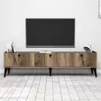 TV-bänk Hanah Home Lidya Valnöt Marmormönster Spånskiva 180x49x35 cm - TV-bänkar - 8681875807660 - 5