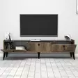 TV-bänk Hanah Home Lidya Valnöt Marmormönster Spånskiva 180x49x35 cm - TV-bänkar - 8681875807660 - 6