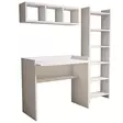 Skrivbord Hanah Home Matilda Vit Spånskiva 90x80x58 cm - Skrivbord - 8681875808230 - 3