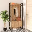 Hallmöbel Hanah Home Ml13A Furu Spånskiva 90x180x34 cm - Hallskåp - 8683342404280 - 1