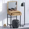 Sminkbord Hanah Home Mary Ek Spånskiva 50x128x50 cm - Toalettbord - 8682870655980 - 1