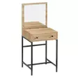 Sminkbord Hanah Home Mary Ek Spånskiva 50x128x50 cm - Toalettbord - 8682870655980 - 3