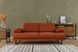 2-sits bäddsoffa Atelier del Sofa Mustang Orange Polyester 199x99x83 cm - Bäddsoffor - 8683342766630 - 1