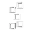 Vägghylla Hanah Home Box Vit Spånskiva 30x24x30 cm - Vägghyllor - 8681875207620 - 5